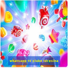 whatsapp tv clube teresina